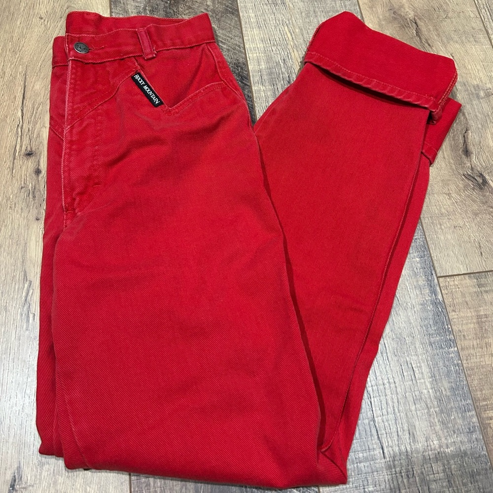 Rocky Mountain High-rise Straight fit Jeans